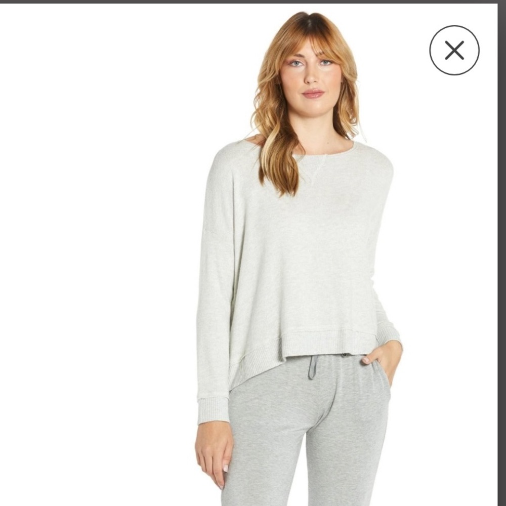 Sundown by River Sky ribbed sweatshirt NWT size M